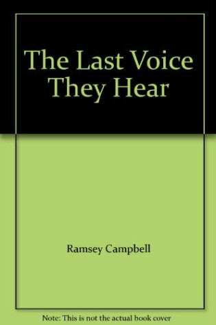 Cover of The Last Voice They Hear