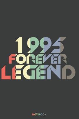 Book cover for 1995 Forever Legend Notebook