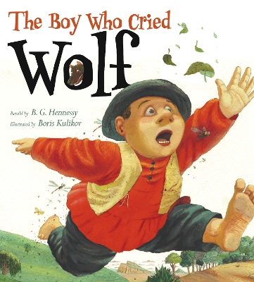 Book cover for The Boy Who Cried Wolf