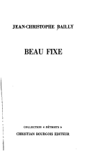 Book cover for Beau Fixe