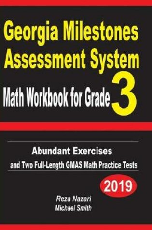 Cover of Georgia Milestones Assessment System Math Workbook for Grade 3