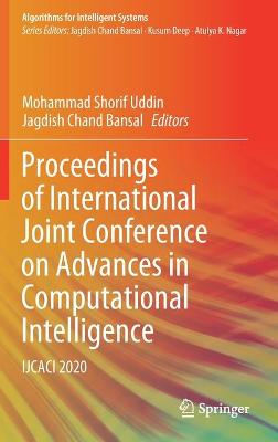 Cover of Proceedings of International Joint Conference on Advances in Computational Intelligence