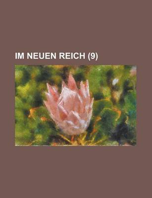 Book cover for Im Neuen Reich (9)