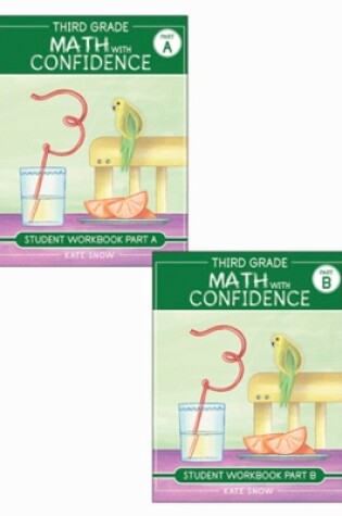 Cover of Third Grade Math with Confidence Student Workbook Bundle