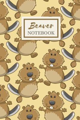 Book cover for Beaver Notebook - Cute Gift Journal for Boys