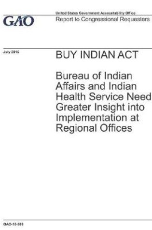 Cover of Buy Indian ACT