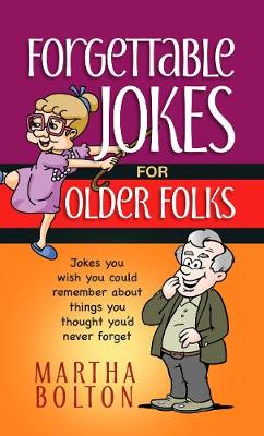 Book cover for Forgettable Jokes for Older Folks