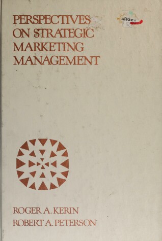 Book cover for Perspectives on Strategic Marketing Management