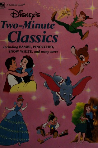 Cover of Two Minute Disney Classics