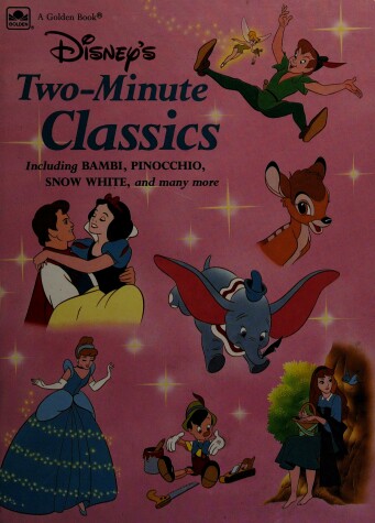 Book cover for Two Minute Disney Classics