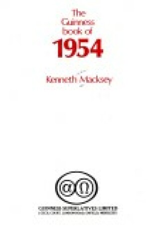 Cover of Guinness Book of 1954