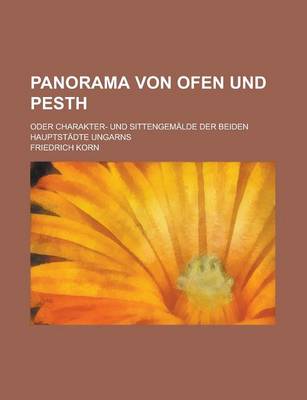 Book cover for Panorama Von Ofen Und Pesth; Oder Charakter- Und Sittengemalde Der Beiden Hauptstadte Ungarns