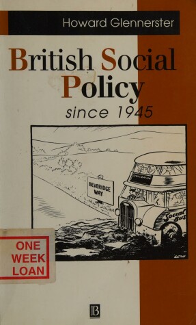 Cover of British Social Policy Since 1945