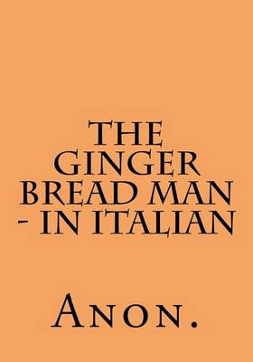 Book cover for The Ginger Bread Man - in Italian