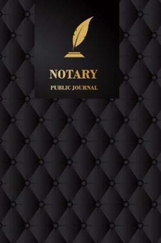 Cover of Notary Public Journal
