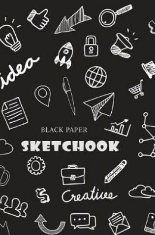 Cover of Black Paper Sketchbook
