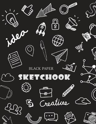 Cover of Black Paper Sketchbook