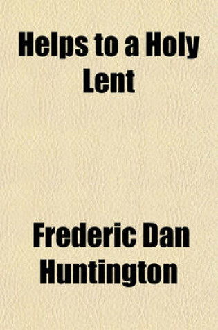 Cover of Helps to a Holy Lent