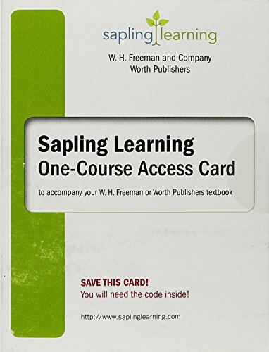 Book cover for Sapling Homework and eBook for Quantitative Chemical Analysis (Single-Term Access)