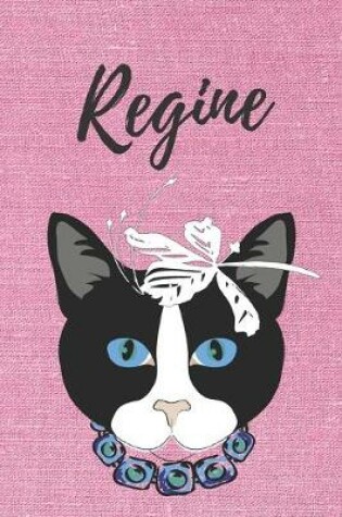 Cover of personalisiertes Notizbuch Katze / Malbuch / Tagebuch / Journal / DIN A5 / Geschenk Regine