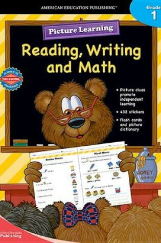 Cover of Picture Learning Reading, Writing, and Math for Grade 1, Grade 1