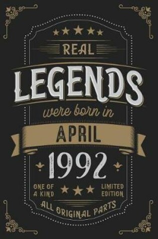 Cover of Real Legendes were born in April 1992