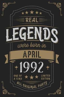 Book cover for Real Legendes were born in April 1992