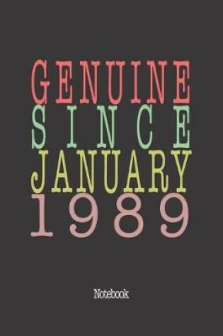 Cover of Genuine Since January 1989