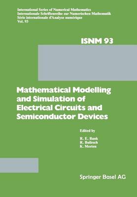 Cover of Mathematical Modelling and Simulation of Electrical Circuits and Semiconductor Devices