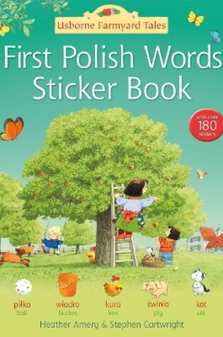 Cover of First Polish Words Sticker Book