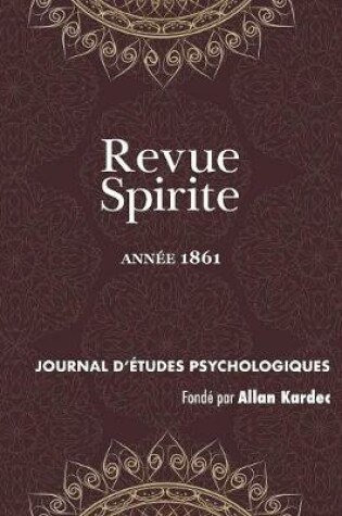 Cover of Revue Spirite (Ann e 1861)