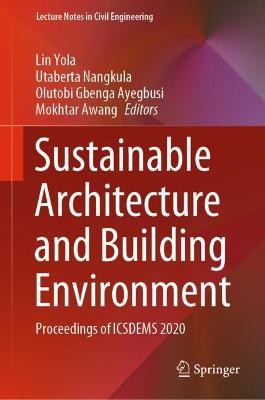 Cover of Sustainable Architecture and Building Environment