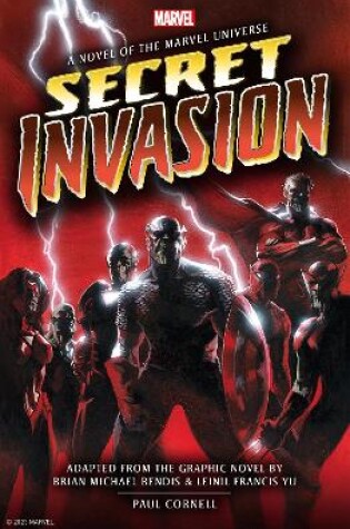 Cover of Marvel's Secret Invasion Prose Novel