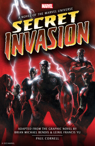 Book cover for Marvel's Secret Invasion Prose Novel