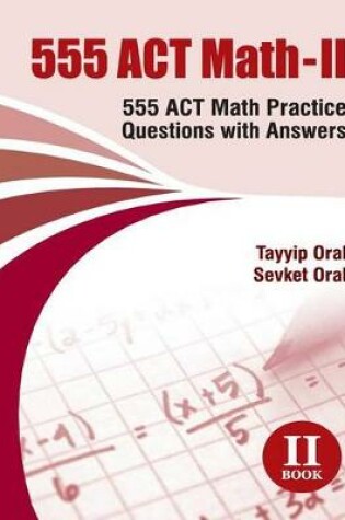 Cover of 555 ACT Math -II