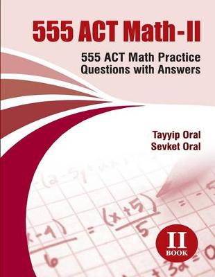 Book cover for 555 ACT Math -II