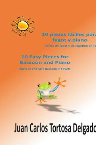 Cover of 10 piezas faciles para fagot y piano