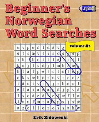 Book cover for Beginner's Norwegian Word Searches - Volume 3