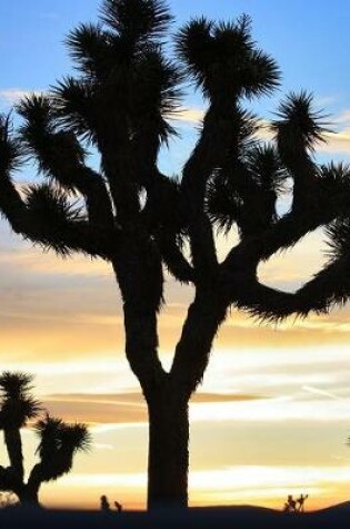 Cover of Desert Landscape Sunset Cactus Notebook