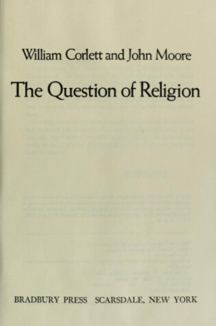 Cover of The Question of Religion