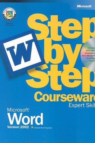 Cover of Microsoft Word Version 2002 Step by Step Courseware Expert Skills