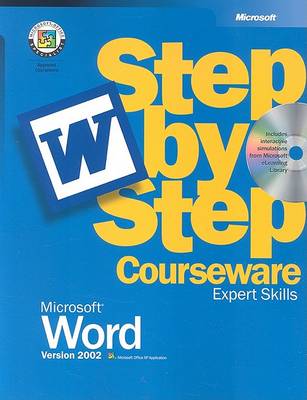 Book cover for Microsoft Word Version 2002 Step by Step Courseware Expert Skills