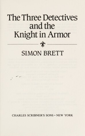 Book cover for The Three Detectives and the Knight in Armor