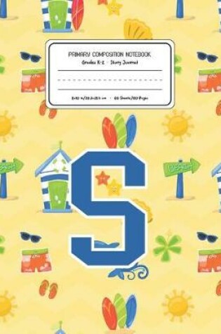 Cover of Primary Composition Notebook Grades K-2 Story Journal S