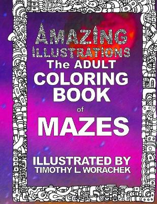 Book cover for Amazing Illustrations-Mazes