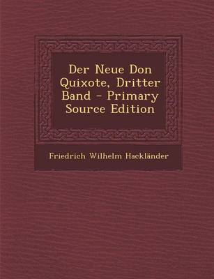 Book cover for Der Neue Don Quixote, Dritter Band