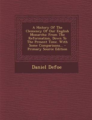 Book cover for A History of the Clemency of Our English Monarchs