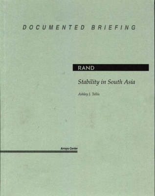 Cover of Stability in South Asia