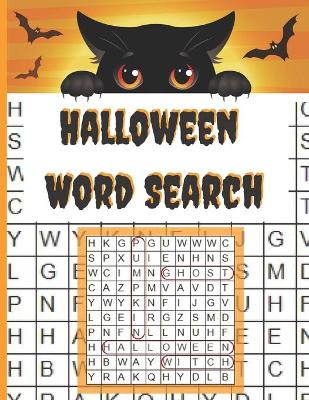 Book cover for Halloween Word Search