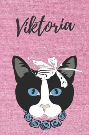 Cover of Viktoria Katzen-Malbuch / Notizbuch / Tagebuch